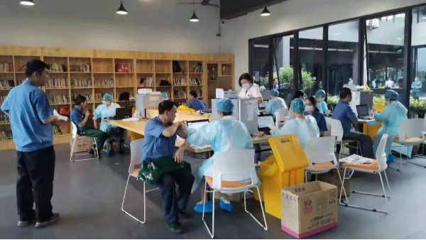 wb万搏体育·(中国)平台官方网站集团有序开展新冠疫苗接种 wb万搏体育·(中国)平台官方网站集团有序开展新冠疫苗接种