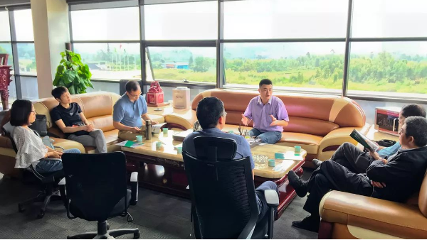 中国五矿商会、佛山外经贸系统领导莅临wb万搏体育·（中国）平台官方网站指导工作